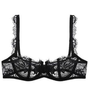 Journelle Isabel black 30C bra & S bikini NWT